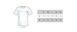 Marškinėliai vyrams Ombre S1376, pilki цена и информация | Vyriški marškinėliai | pigu.lt