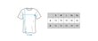 Marškinėliai vyrams Ombre S1376, mėlyni kaina ir informacija | Vyriški marškinėliai | pigu.lt