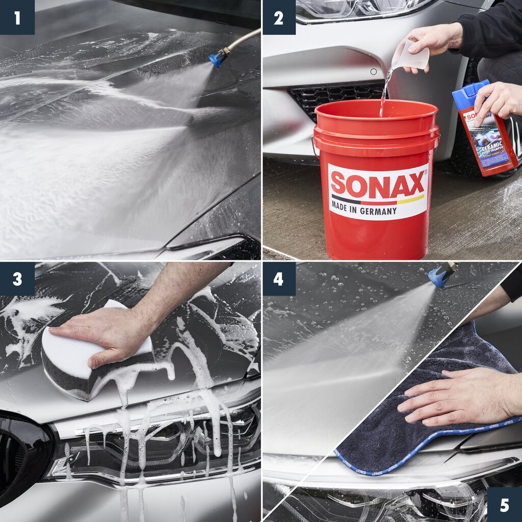 SONAX XTREME CERAMIC šampūnas, 500ml kaina ir informacija | Autochemija | pigu.lt