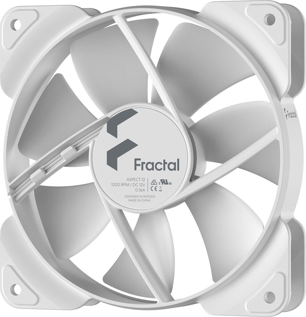 Fractal Design 1_769210 kaina ir informacija | Kompiuterių ventiliatoriai | pigu.lt