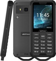 UleFone UF-AM2/GY Black kaina ir informacija | Mobilieji telefonai | pigu.lt