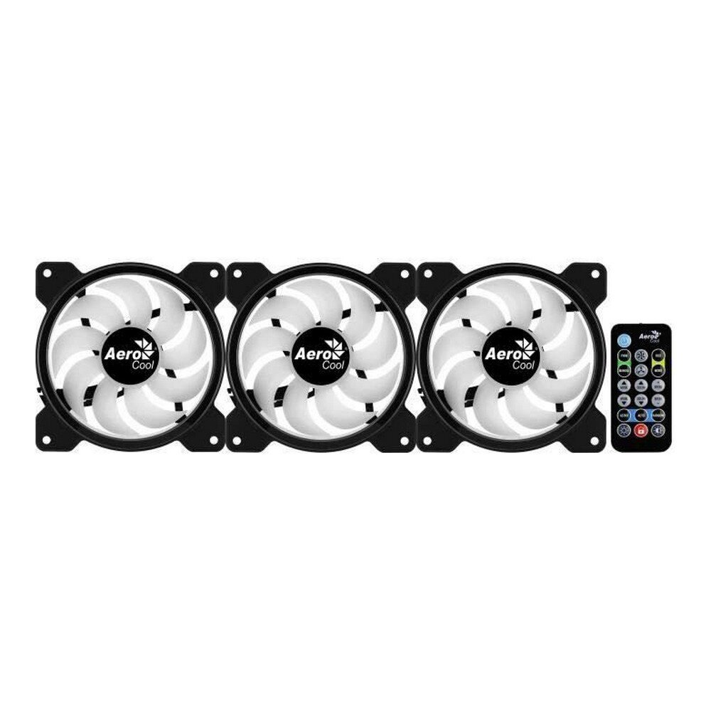 Aerocool Saturn 12F ARGB Pro kaina ir informacija | Kompiuterių ventiliatoriai | pigu.lt