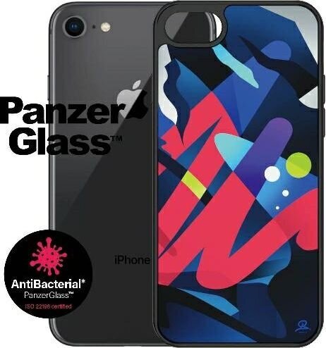 PanzerGlass PanzerGlass ClearCase iPhone 7/8/SE 2020 Mikael B Limited Artist Edition Antibacterial kaina ir informacija | Telefono dėklai | pigu.lt