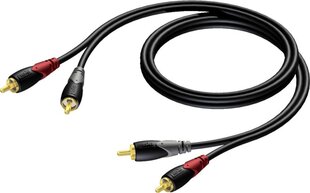 Procab CLA800/3, RCA, 3 м цена и информация | Кабели и провода | pigu.lt