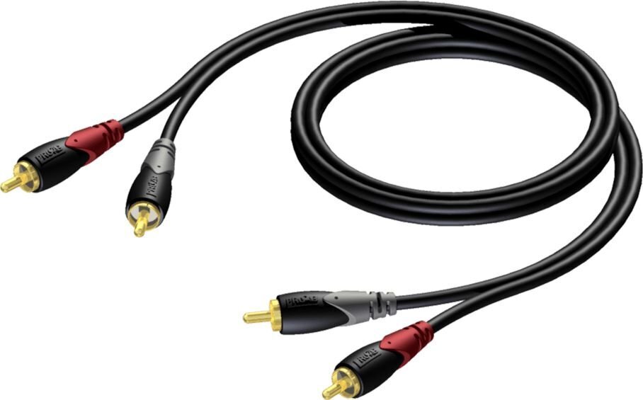 Procab CLA800/3, RCA, 3 m цена и информация | Kabeliai ir laidai | pigu.lt