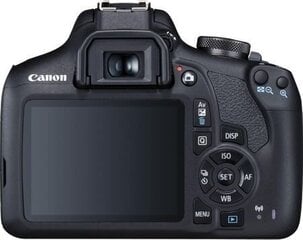 Canon EOS 2000D + 18-55 мм IS + 50 мм Kit цена и информация | Цифровые фотоаппараты | pigu.lt