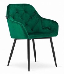 2-jų kėdžių komplektas For, žalias kaina ir informacija | Virtuvės ir valgomojo kėdės | pigu.lt