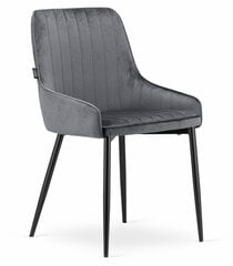 4-ių kėdžių komplektas Mon, pilkas kaina ir informacija | Virtuvės ir valgomojo kėdės | pigu.lt