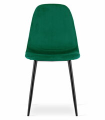 4-ių kėdžių komplektas Com, mėlynas kaina ir informacija | Virtuvės ir valgomojo kėdės | pigu.lt