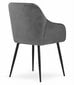 2-jų kėdžių komplektas Nug, pilkas цена и информация | Virtuvės ir valgomojo kėdės | pigu.lt