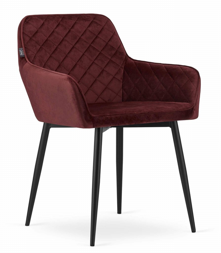 2-jų kėdžių komplektas Nol, raudonas цена и информация | Virtuvės ir valgomojo kėdės | pigu.lt