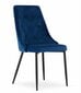 4-ių kėdžių komplektas Imo, mėlyna kaina ir informacija | Virtuvės ir valgomojo kėdės | pigu.lt