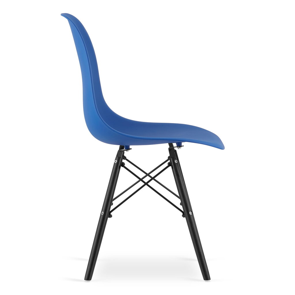 4-ių kėdžių komplekta Osa, mėlynas kaina ir informacija | Virtuvės ir valgomojo kėdės | pigu.lt