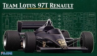 Fujimi - Team Lotus 97T Renault 1985, 1/20, 09195 kaina ir informacija | Konstruktoriai ir kaladėlės | pigu.lt