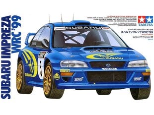 Tamiya - Subaru Impreza WRC `99, 1/24, 24218 цена и информация | Конструкторы и кубики | pigu.lt