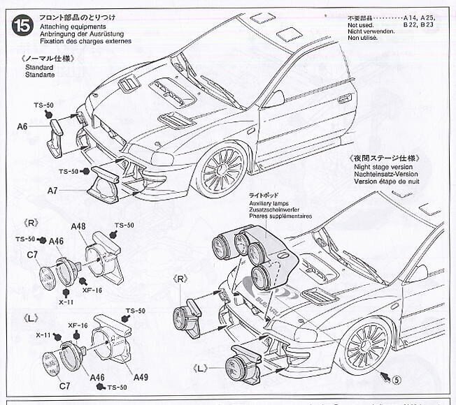 Konstruktorius Tamiya - Subaru Impreza WRC Monte Carlo 98, 1/24, 24199 kaina ir informacija | Konstruktoriai ir kaladėlės | pigu.lt