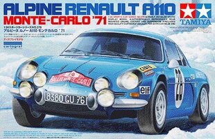 Konstruktorius Tamiya - Alpine Renault A110 Monte Carlo '71, 1/24, 24278 kaina ir informacija | Konstruktoriai ir kaladėlės | pigu.lt