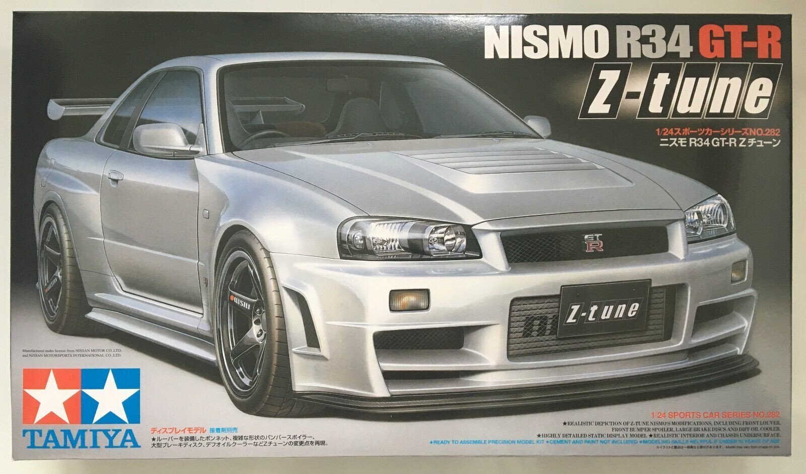 Konstruktorius Tamiya - Nissan Nismo R34 GT-R Z-tune, 1/24, 24282 цена и информация | Konstruktoriai ir kaladėlės | pigu.lt