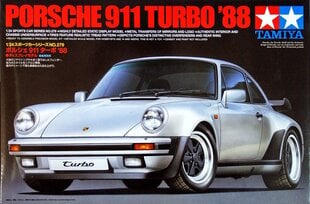 Konstruktorius Tamiya - Porsche 911 Turbo`88, 1/24, 24279 kaina ir informacija | Konstruktoriai ir kaladėlės | pigu.lt