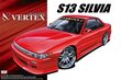 Konstruktorius Aoshima - Vertex PS13 Nissan Silvia `91, 1/24, 05861 kaina ir informacija | Konstruktoriai ir kaladėlės | pigu.lt