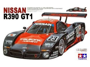 Tamiya - Nissan R390 GT1 Le Mans 24 Hrs 1997, 1/24, 24192 цена и информация | Конструкторы и кубики | pigu.lt