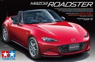 Konstruktorius Tamiya - Mazda MX-5 Roadster, 1/24, 24342, 8 m.+ kaina ir informacija | Konstruktoriai ir kaladėlės | pigu.lt