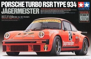 Konstruktorius Tamiya - Porsche Turbo RSR Type 934 Jagermeister, 1/24, 24328 kaina ir informacija | Konstruktoriai ir kaladėlės | pigu.lt