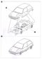 Konstruktorius Beemax - EF3 Honda Civic Gr.A `89 PIAA, 1/24, B24005, 8 m.+ kaina ir informacija | Konstruktoriai ir kaladėlės | pigu.lt