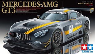 Tamiya - Mercedes AMG GT3, 1/24, 24345 цена и информация | Конструкторы и кубики | pigu.lt
