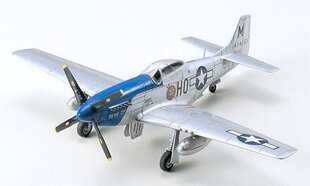 Konstruktorius Tamiya - North American P-51D Mustang, 1/72, 60749, 8 m.+ kaina ir informacija | Konstruktoriai ir kaladėlės | pigu.lt