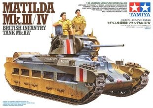 Tamiya - Matilda Mk.III/IV, Scale:1/35, 35300 цена и информация | Конструкторы и кубики | pigu.lt