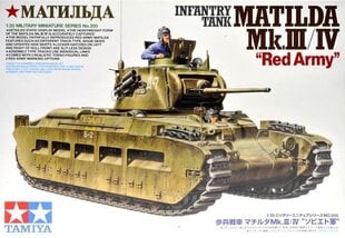 Tamiya - Matilda Mk.III/IV Red Army, Scale:1/35, 35355 цена и информация | Конструкторы и кубики | pigu.lt