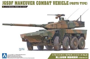 Konstruktorius Aoshima - JGSDF Maneuver Combat Vehicle MCV Prototype, 1/72, 01017 цена и информация | Конструкторы и кубики | pigu.lt