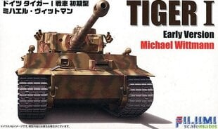 Konstruktorius Fujimi - Tiger I Early Version Michael Wittmann, 1/72, 72269 kaina ir informacija | Konstruktoriai ir kaladėlės | pigu.lt