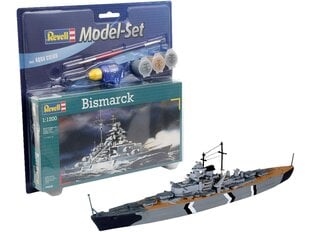 Revell - Bismarck подарочный набор, 1/1200, 65802 цена и информация | Конструкторы и кубики | pigu.lt