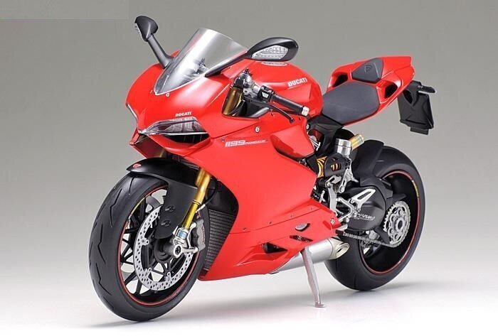 Konstruktorius Tamiya - Ducati 1199 Panigale, 1/12, 14129, 8 m.+ kaina ir informacija | Konstruktoriai ir kaladėlės | pigu.lt