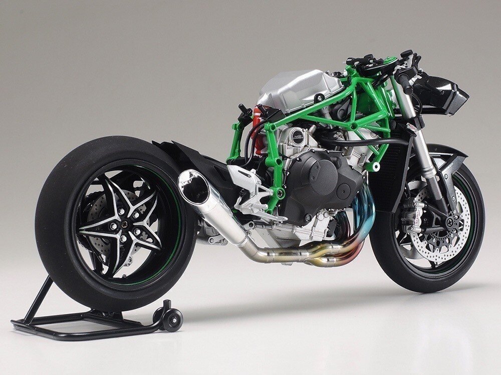 Konstruktorius Tamiya - Kawasaki Ninja H2R, 1/12, 14131, 8 m.+ kaina ir informacija | Konstruktoriai ir kaladėlės | pigu.lt