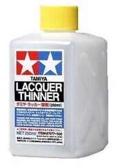 Разбавитель Tamiya Lacquer Thinner, 250 мл, 87077 цена и информация | Принадлежности для рисования, лепки | pigu.lt