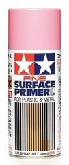 Tamiya - Fine Surface Primer L for Plastic & Metal (Pink) (грунтовка) 180ml, 87146 цена и информация | Грунтовки, шпатлевки и др. | pigu.lt