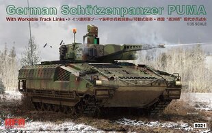 Rye Field Model - German Schutzenpanzer PUMA, 1/35, RFM-5021 цена и информация | Конструкторы и кубики | pigu.lt