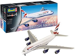 Revell - A380-800 British Airways, 1/144, 03922 цена и информация | Конструкторы и кубики | pigu.lt