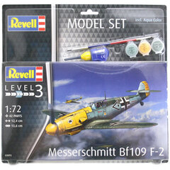 Konstruktorius Revell - Messerschmitt Bf109 F-2 dovanų komplektas, 1/72, 63893, 8 m.+ kaina ir informacija | Konstruktoriai ir kaladėlės | pigu.lt