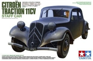 Konstruktorius Tamiya - Citroen Traction 11CV, 1/35, 35301, 8 m.+ kaina ir informacija | Konstruktoriai ir kaladėlės | pigu.lt