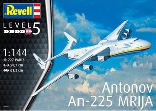 Konstruktorius Revell - Antonov An-225 Mrija, 1/144, 04958, 8 m.+ kaina ir informacija | Konstruktoriai ir kaladėlės | pigu.lt