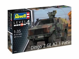 Konstruktorius Revell - Dingo 2 GE A2.3 PatSi, 1/35, 03284, 12 m.+ kaina ir informacija | Konstruktoriai ir kaladėlės | pigu.lt