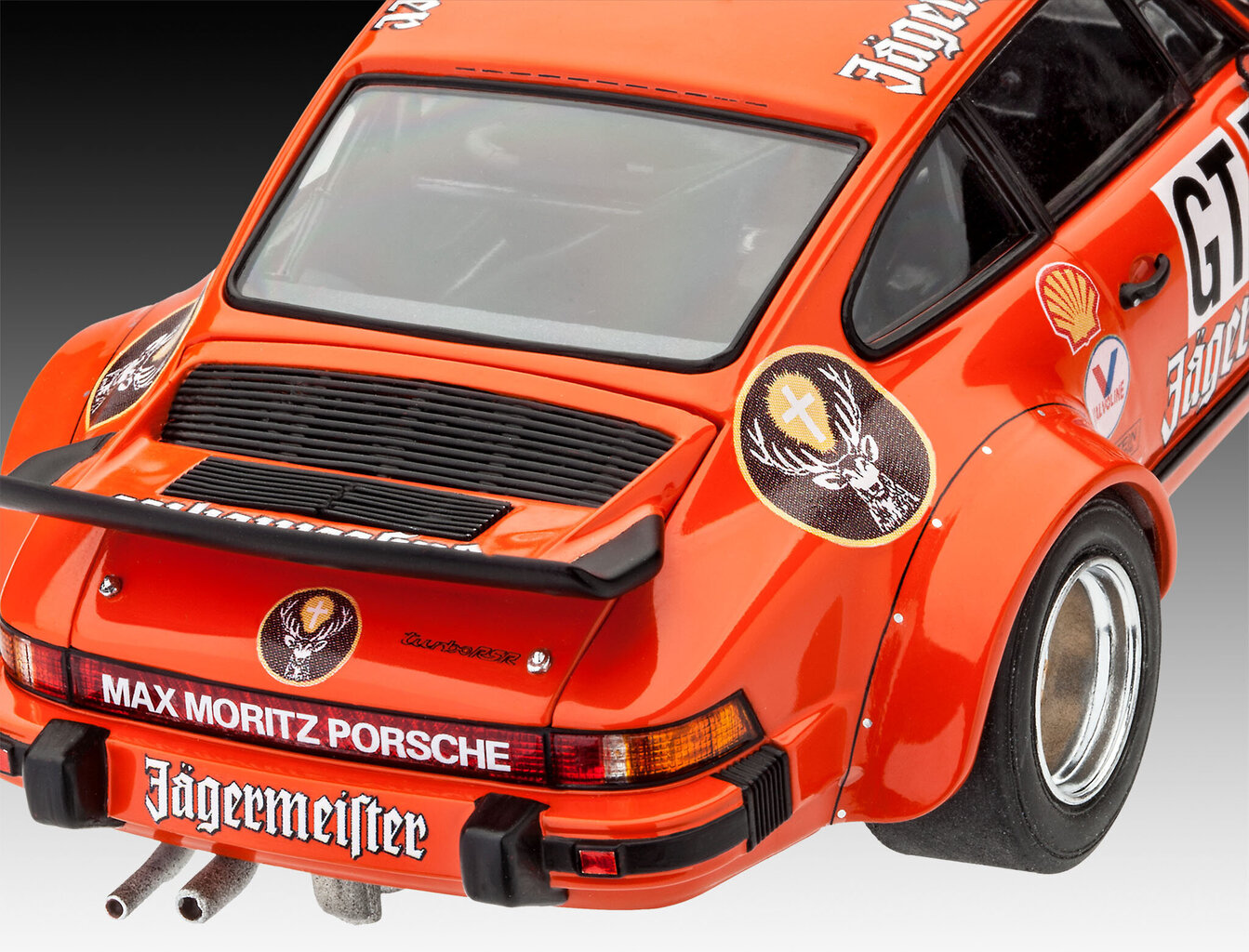 Konstruktorius Revell - Porsche 934 RSR "Jägermeister", 1/24, 07031, 10 m.+ kaina ir informacija | Konstruktoriai ir kaladėlės | pigu.lt