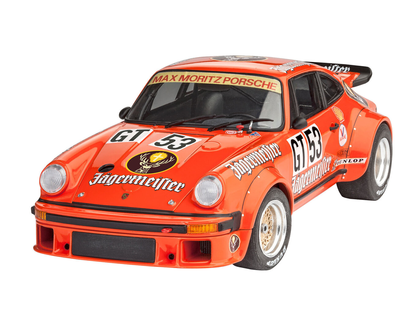 Konstruktorius Revell - Porsche 934 RSR "Jägermeister", 1/24, 07031, 10 m.+ kaina ir informacija | Konstruktoriai ir kaladėlės | pigu.lt