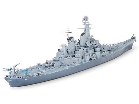 Konstruktorius Tamiya - U.S. Battleship Missouri, 1/700, 31613 kaina ir informacija | Konstruktoriai ir kaladėlės | pigu.lt