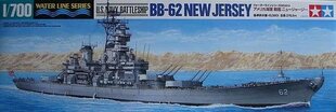 Konstruktorius Tamiya - U.S. Battleship New Jersey, 1/700, 31614 kaina ir informacija | Konstruktoriai ir kaladėlės | pigu.lt