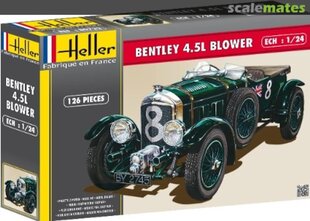 Konstruktorius Heller - Bentley 4.5L Blower, 1/24, 80722 kaina ir informacija | Konstruktoriai ir kaladėlės | pigu.lt